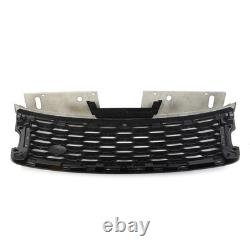 Pour Land Rover Range Rover 2018-2022 Pare-chocs avant Grille ABS Grille Noire