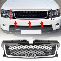 Pour Land Rover Range Rover Sport 06-13 Grille de pare-chocs avant en aluminium