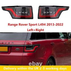Pour Range Rover Sport L494 2013-2022 Paire de feux arrière LED dynamiques de freinage