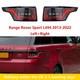 Pour Range Rover Sport L494 2013-2022 Paire De Feux Arri&egrave;re Led Dynamiques De Freinage