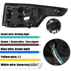 Pour Range Rover Sport L494 2013-2022 Paire de feux arrière LED dynamiques de freinage