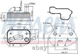 REFROIDISSEUR D'HUILE MOTEUR 90808 POUR CITROËN C-CROSSER/VAN/ENTREPRISE C5/III/Break