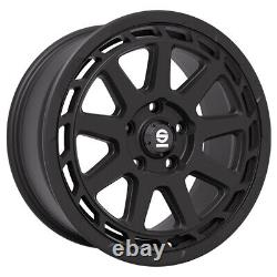 ROUE EN ALLIAGE SPARCO SPARCO GRAVEL POUR RANGE ROVER 8x17 5x108 NOIR MAT 2Q9