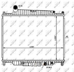 Radiateur NRF pour Land Rover Range Rover Sport TDV8 3.6 d'avril 2006 à avril 2013