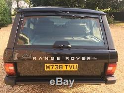 Range Rover Automatique 300tdi Classique Tableau De Bord Doux Restauré Menthe Stocké Original À Sec