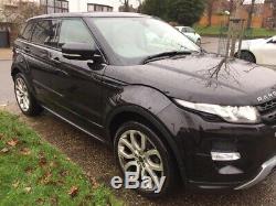 Range Rover Land Rover Evoque Dynamique Noir Automatique 2013