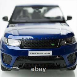 Range Rover Sport Svr 118 Échelle Modèle Bleu Land Rover Part 51lddc968puw