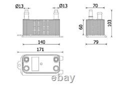 Refroidisseur d'huile de transmission automatique MAHLE pour LAND ROVER Range Rover 19- LR121390