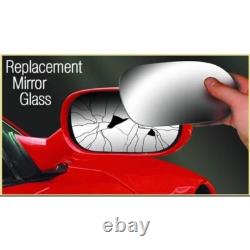 Remplacement de verre de miroir SUMMIT (angle mort) style OEM avec plaque de base chauffante