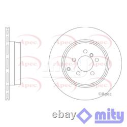 S'adapte à Land Rover Range 2009-2012 4.4 D 4.9 1x Disque de Frein Arrière Mity LR011891