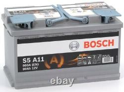 S5 A11 Bosch Agm Batterie De Voiture 12v 80ah Type 115 S5a11