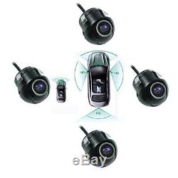 System Monitor 360 Vue Voiture Aide Au Stationnement Panoramique Caméra Arrière
