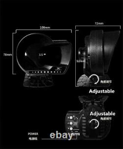Système d'alarme de vitesse, jauge numérique de turbo, pression d'huile et température OBD2 pour voiture