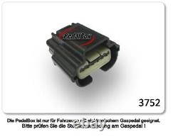 Système de pédale Dte Pedalbox 3S pour Jeep Commander WH depuis 2005 3.0L CRD V6 160KW Gazpé