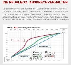 Système de pédale Dte Pedalbox 3S pour Jeep Commander WH depuis 2005 3.0L CRD V6 160KW Gazpé