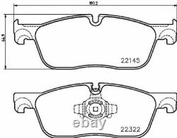 TEXTAR PLAQUES AVANT + ARRIÈRE + CAPTEURS pour LANDROVER RANGE ROVER VELAR 2.02017-et suivant