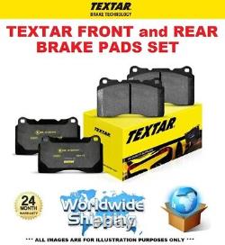 TEXTAR PLAQUES DE FREIN AVANT + ARRIÈRE pour LANDROVER RANGE ROVER SPORT 3.0 D 4x4 2013-et suivant