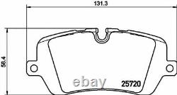 TEXTAR PLAQUES DE FREIN AVANT + ARRIÈRE pour LANDROVER RANGE ROVER SPORT 3.0 D 4x4 2013-et suivant
