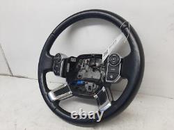 Volant multifonctionnel en ébène noir pour Land Rover Range Rover L405 2015