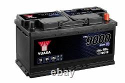 Yuasa Ybx9019 Batterie De Voiture 12v Agm Arrêt De Démarrage 4 Ans Type De Garantie 019